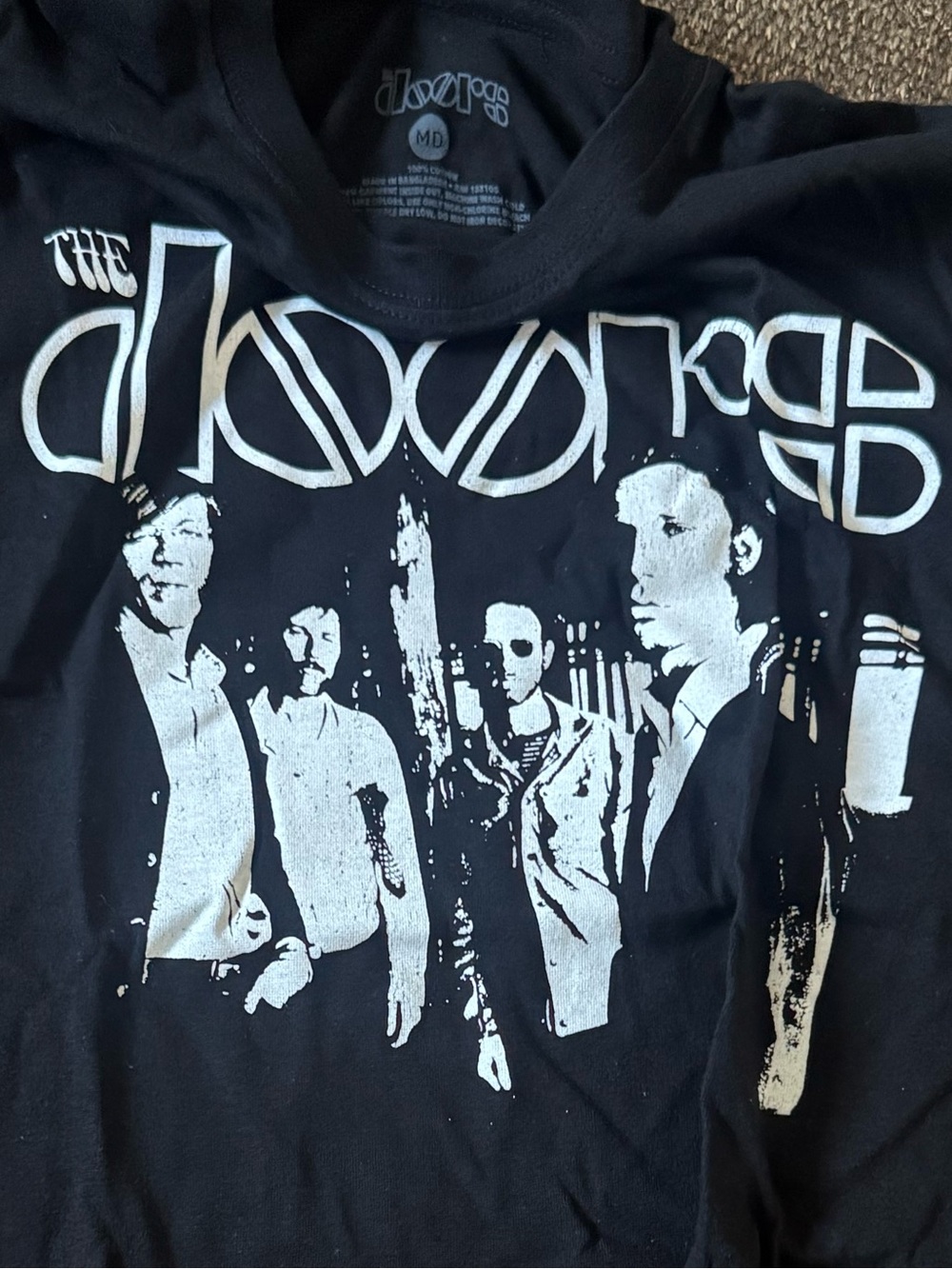 New Robbie Krueger Doors 2026 tour black Dorise T-shirt
